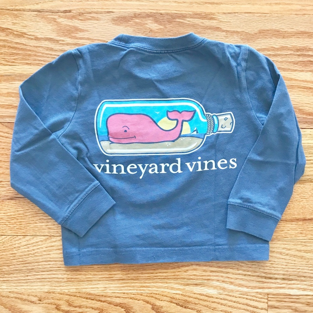 Vineyard Vines Boys Whale in Bottle/Summer Tee